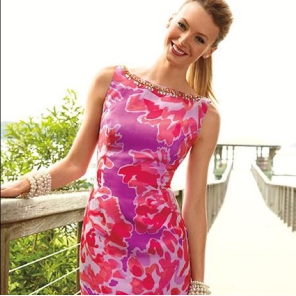 Lilly Pulitzer Silk Pulaski Dress